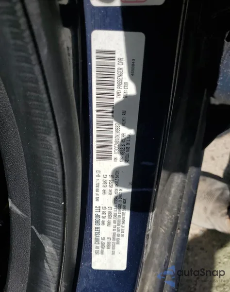 2014 Dodge Avenger Se из США, поврежденный, VIN 1C3CDZAB1EN109667